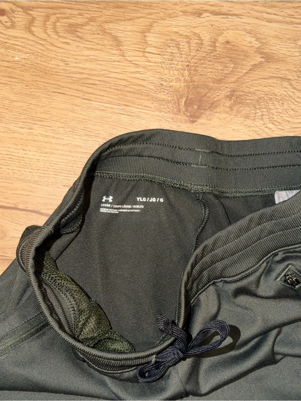 Under Armour Kids Olive Green Jogger Pants